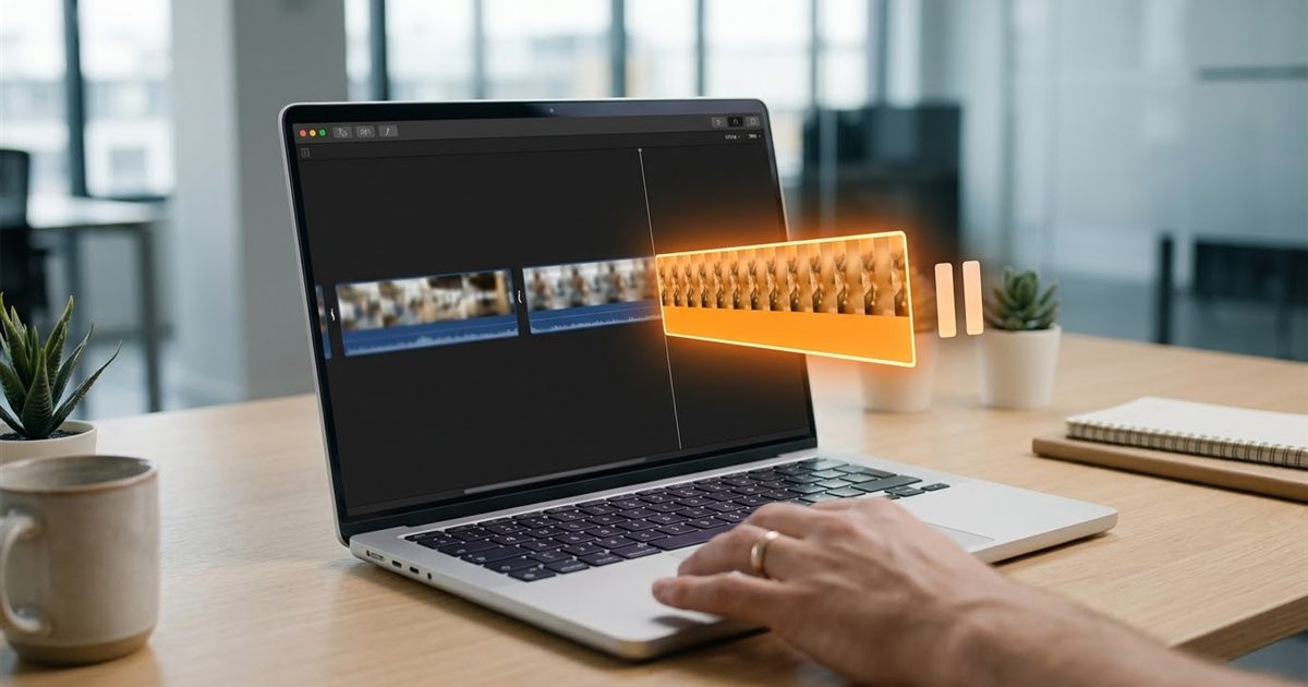 Animated GIF timeline with the last frame repeated to create a pause before the loop restarts in a free GIF maker