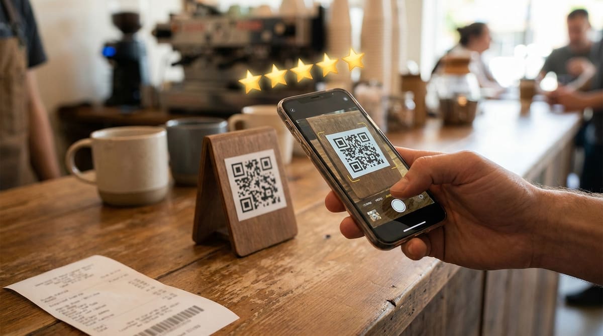 QR Code Generator for Google Business Reviews