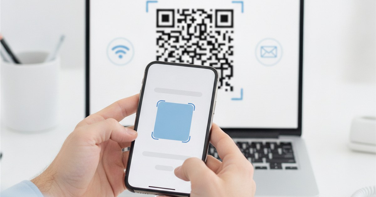 Creating a QR code for a URL and WiFi network in a browser